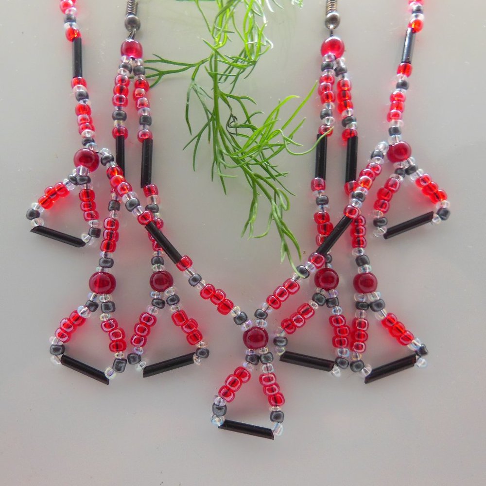 Handmade Set Earrings and Necklace